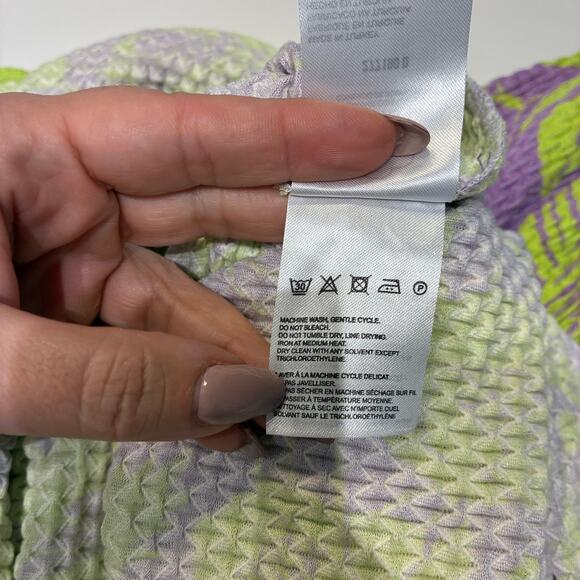 FARM Rio for Anthropologie Tropical Print Sleeveless Midi Dress Small - Picture 8 of 12